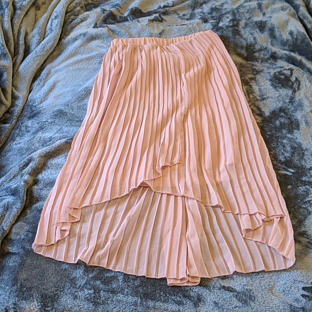 Pink skirt